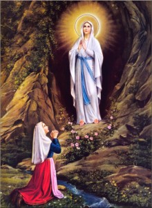 Our Lady of Lourdes and Bernadette